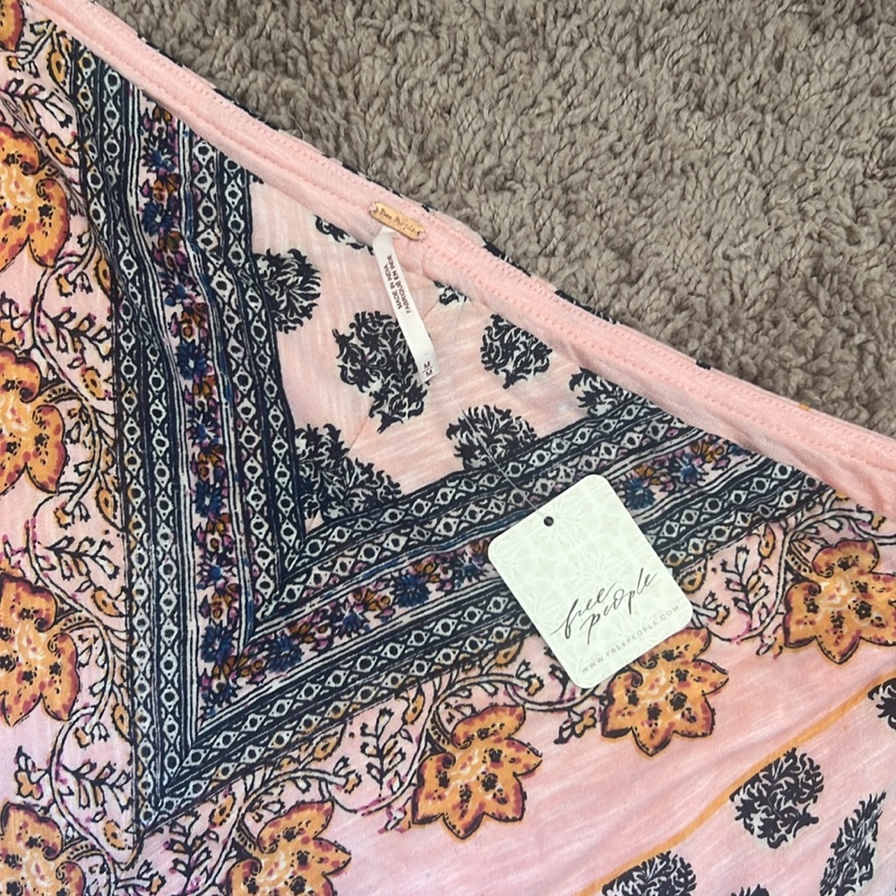 NWT FREE PEOPLE PRINTED TUBE TOPS - Picture 6 of 10